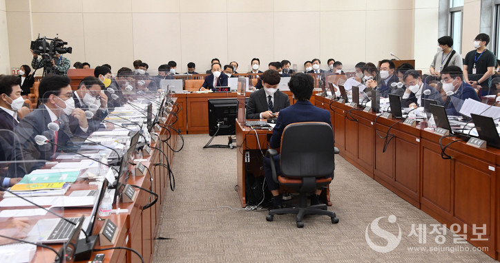 기획재정위원회 국정감사장 전경 [기획재정부 제공]