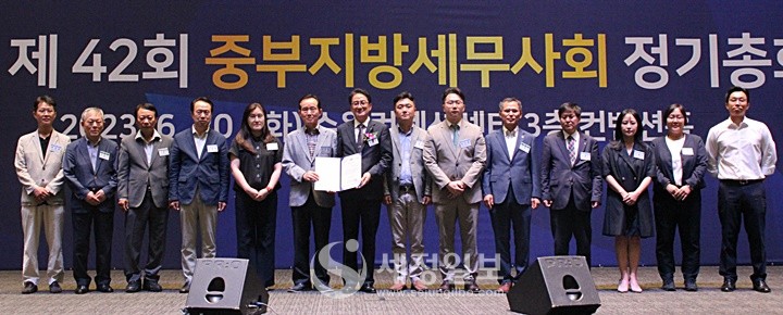 공로상 수상자들.