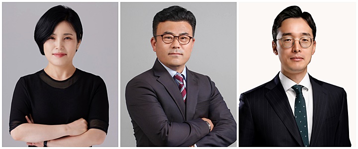 (왼쪽부터) 김미화 세무사, 김창영 세무사, 조남철 세무사.