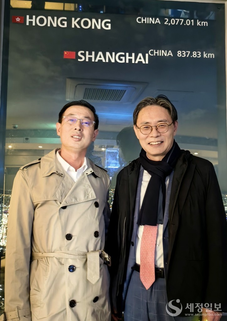 강민수 국세청장(우)과 중국 국세청 차장 Daoshu WANG(왕다오슈)