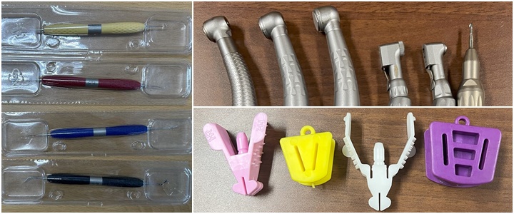 치아 치료도구와 구강용 기구 밀수품들 [사진: 관세청]