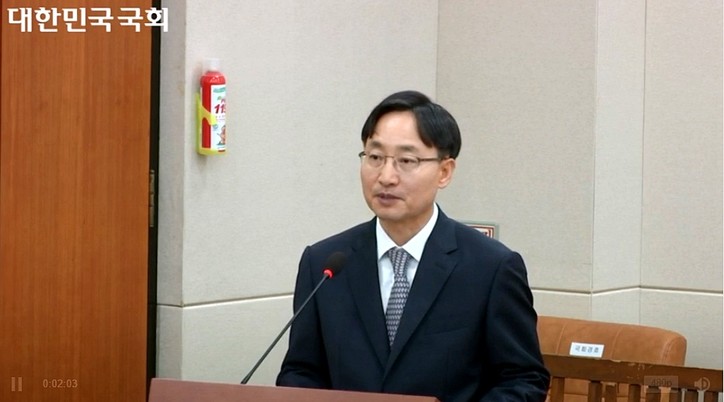 임광현 국세청장 후보자가 15일 국회 인사청문회에서 모두발언을 하고 있다. [제427회 국회(임시회) 제02차 기획재정위원회 2025년 07월 15일]