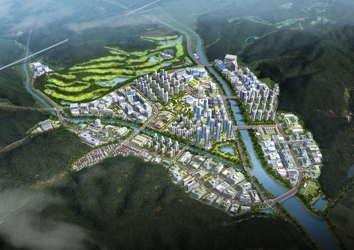 더존비즈온, 춘천 기업혁신파크 조감도.