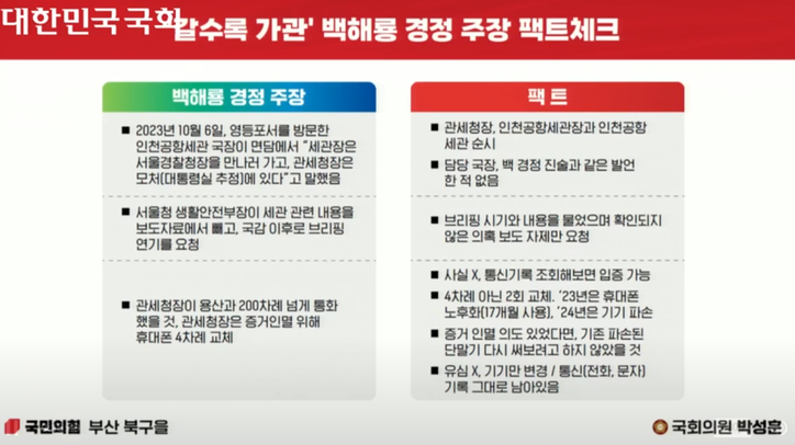 [국회 인터넷의사중게시스템: 기획재정위원회 국정감사(관세청 등) 2025년 10월 21일 (화)]
