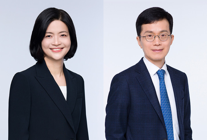 권양희 변호사와 정영민 회계사(우)