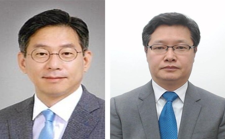 조용범(왼쪽) 신임 예산실장과 조만희 신임 세제실장