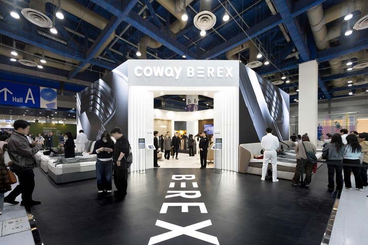2026 서울리빙디자인페어 코웨이 부스 전경. [사진: 코웨이]